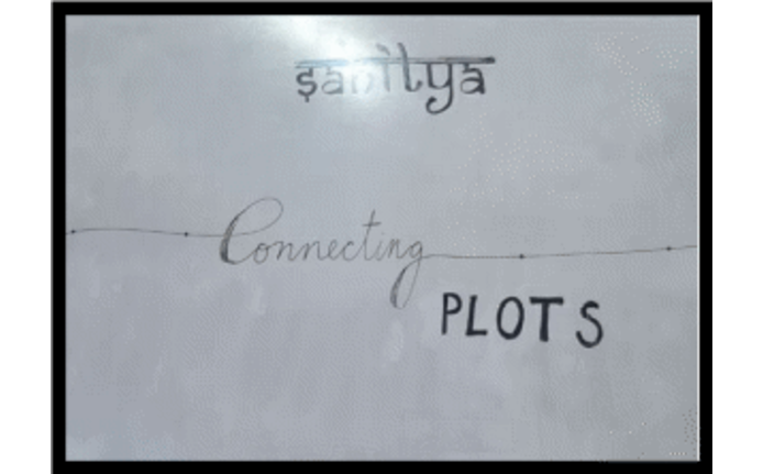 TITLE OF THE ACITVITY WRITTEN ON THE BOARD