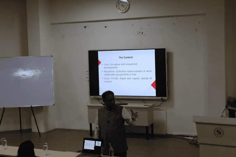 Mr. Khalid Jamal taking over the session