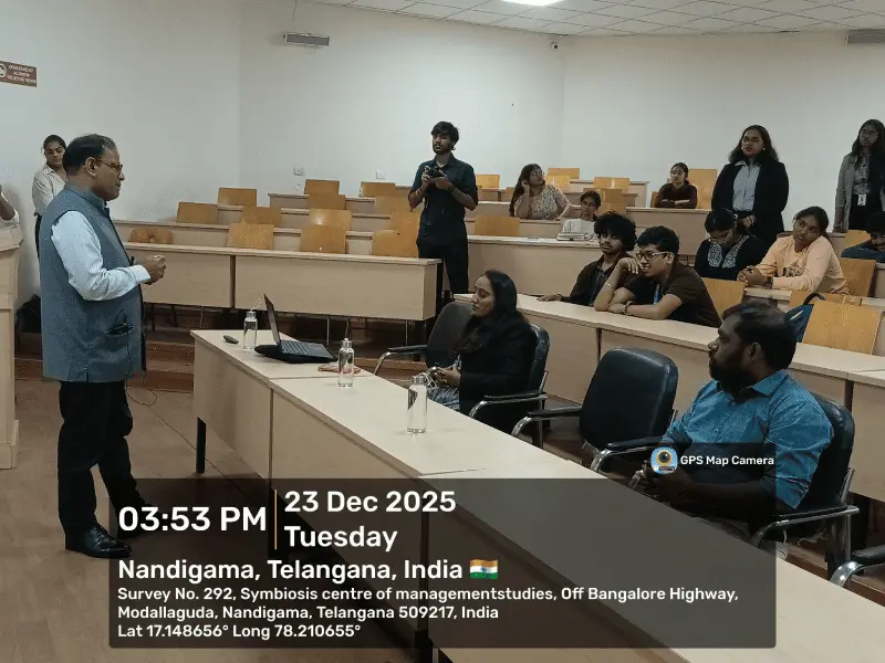 Mr. Jamal addressing the audience