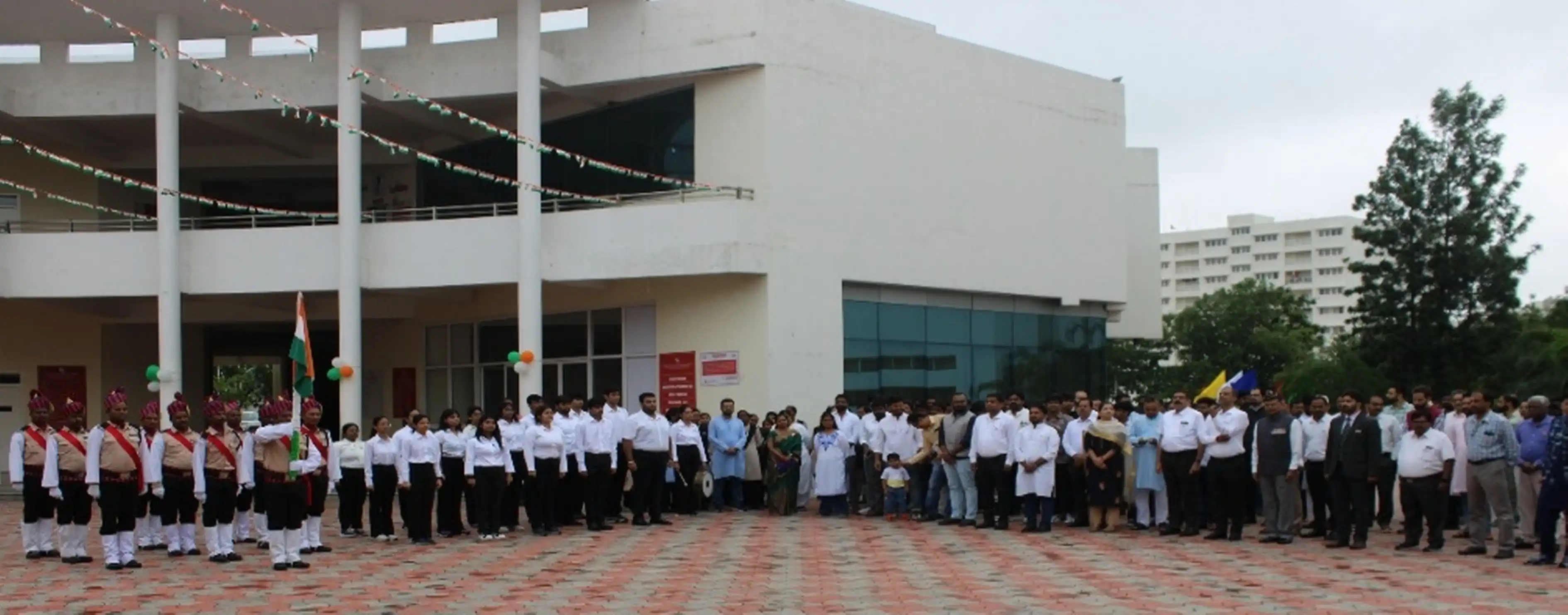 independence day Flag Hoisting
