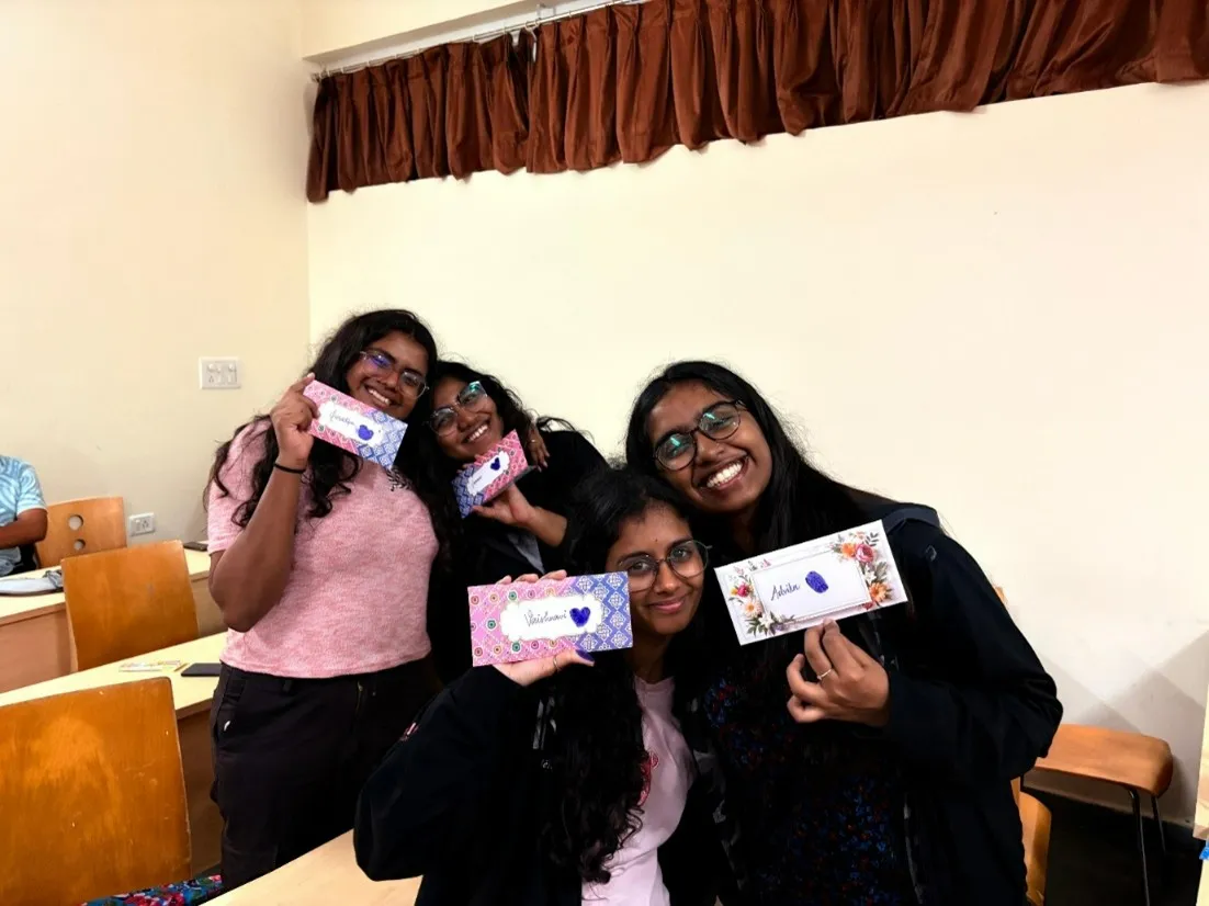 Third-year batch (2023–2027) at the event